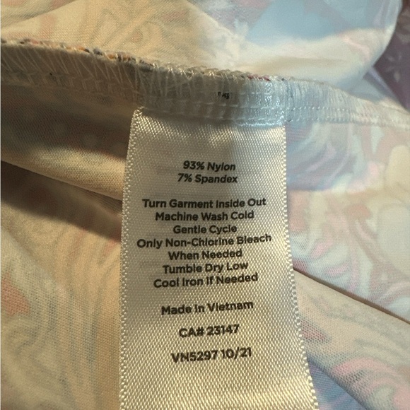 Talbots Red and Blue Floral Dress - Picture 7 of 7